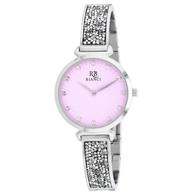Shop Roberto Bianci Women's Pink Dial Watch In Purple