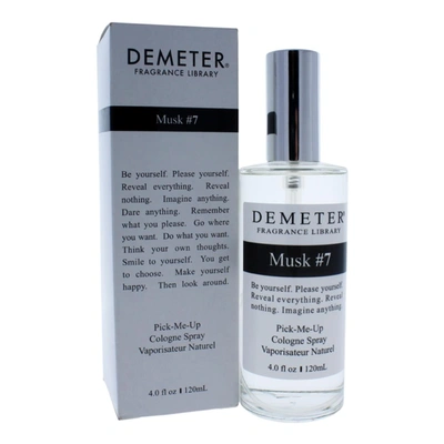 Shop Demeter W-8853 4 oz No. 7 Musk Cologne Spray For Women In Blue