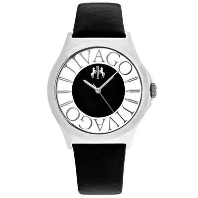 Shop Jivago Women's Black Dial Watch In White