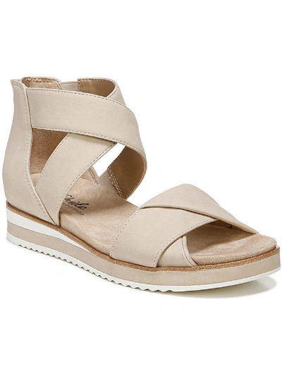 Shop Lifestride Zoom Womens Flatform Sandals In Beige