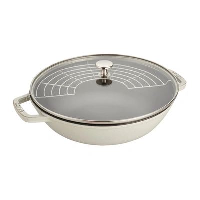 Staub Enameled Cast Iron 4.5-qt. Perfect Pan With Lid
