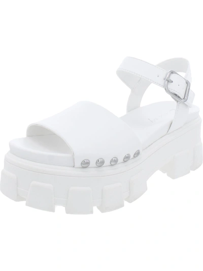 Shop Circus By Sam Edelman Genevieve Womens Ankle Strp Open Toe Wedge Sandals In White
