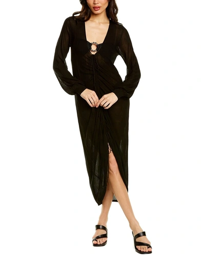 Shop Devon Windsor Kinsley Maxi Dress In Black