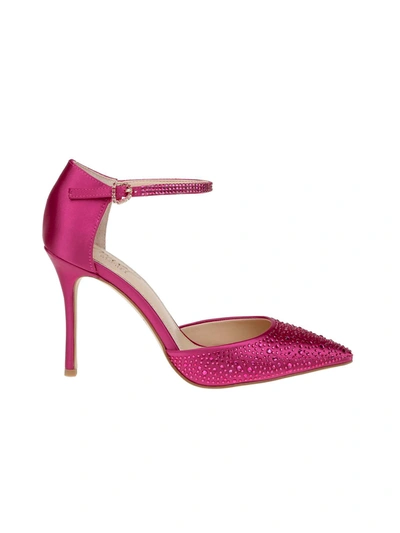 Jewel Badgley Mischka Jailene Ankle Strap Pump In Multi