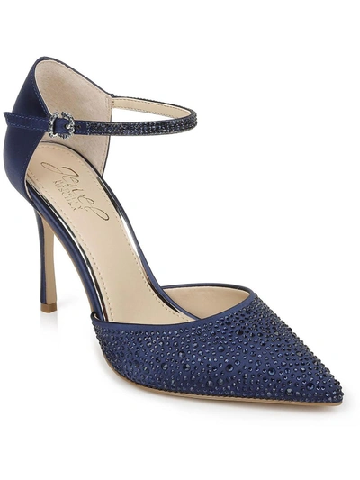 Jewel Badgley Mischka Jailene Ankle Strap Pump In Multi
