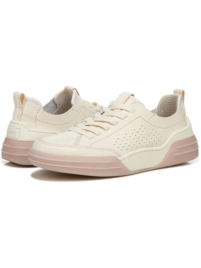 Shop Dr. Scholl's Shoes Feelin Free Womens Leather Comfort Casual And Fashion Sneakers In Beige