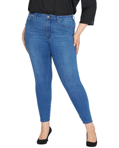 Shop Nydj Ami High-rise Skinny Jean In Blue