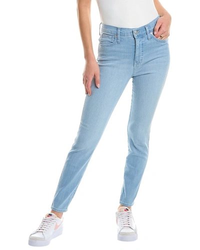 Shop Madewell High-rise Longton Wash Skinny Jean In Blue