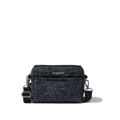 Shop Baggallini Women's 2-in-1 Convertible Crossbody Belt Bag In Black