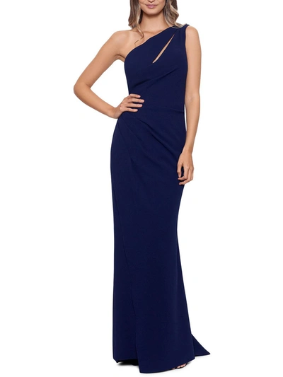 Shop Betsy & Adam Dfsd Womens Cut-out Maxi Evening Dress In Blue