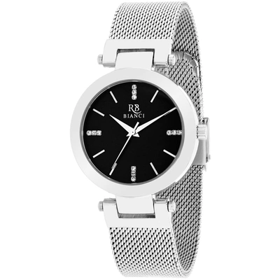Shop Roberto Bianci Women's Black Dial Watch In White