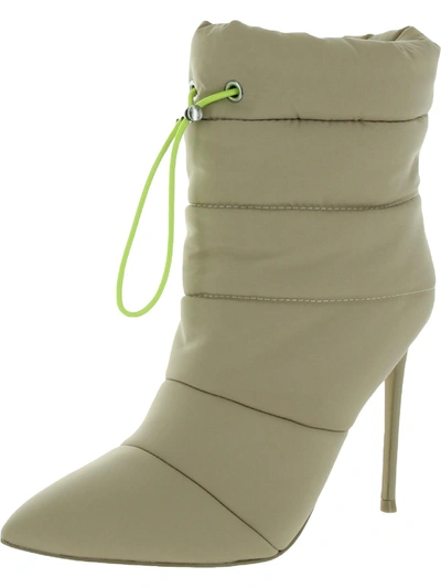 Shop Steve Madden Cloak Womens Pointed Toe Fashion Mid-calf Boots In Green