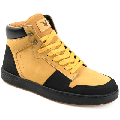 Shop Territory Triton High Top Sneaker Boot In Brown