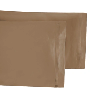 Shop Superior 650-thread Count 100% Egyptian Cotton Lightweight Plush Pillowcase Set