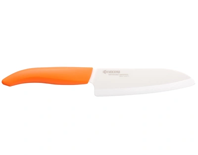 KYOCERA REVOLUTION CERAMIC 5-1/2 INCH SANTOKU KNIFE 