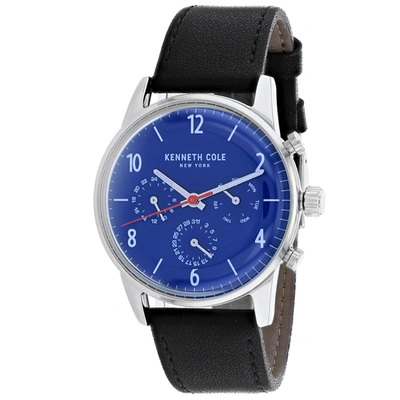 Shop Kenneth Cole Men's Blue Dial Watch