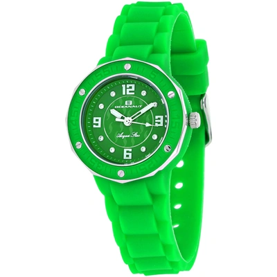 Shop Oceanaut Women's Green Dial Watch