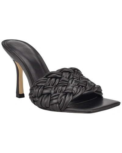 Shop Marc Fisher Ltd Draya Leather Sandal In Black
