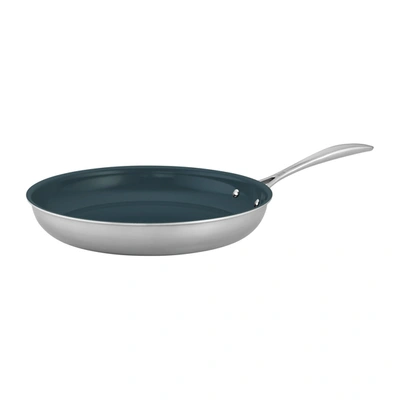 Shop Zwilling Clad Cfx Stainless Steel Ceramic Nonstick Fry Pan