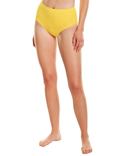 Shop Onia Regina Bikini Bottom In Yellow