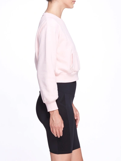 Shop Marchesa Wilma Sweatshirt In Pink