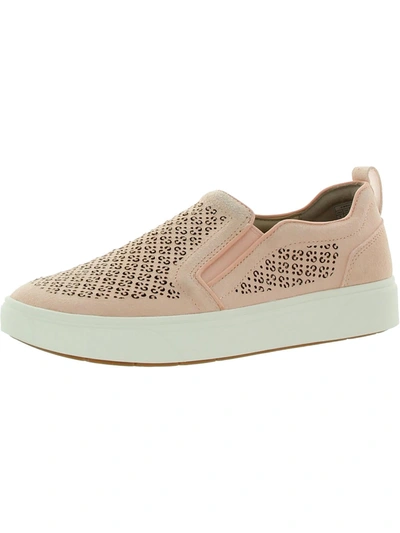 Shop Vionic Kimmie Womens Suede Slip On Casual And Fashion Sneakers In Beige