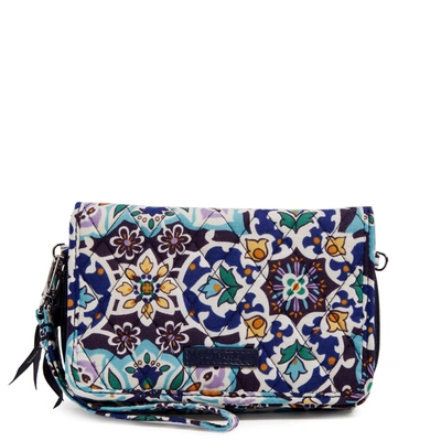 Shop Vera Bradley Cotton Rfid 3-in-1 Crossbody In Multi