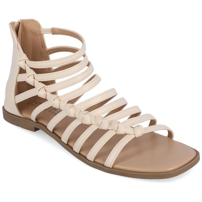 Journee Collection Collection Women's Tru Comfort Foam Petrra Sandals In Beige