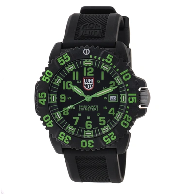 Shop Luminox Navy Seal Colormark Carbon Black Dial Quartz Mens Watch Xs.3067