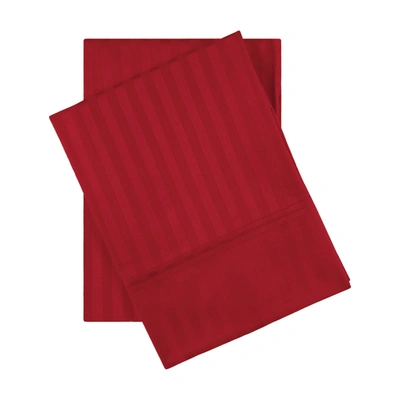 Superior Premium 600 Thread Count Egyptian Cotton Striped Pillowcase Set