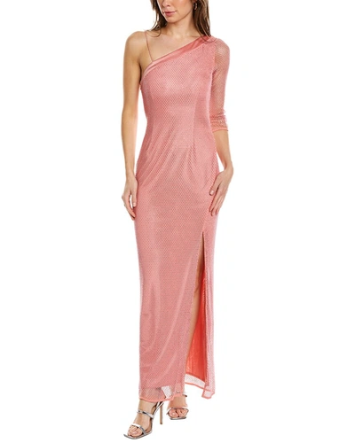 Shop Alice And Olivia Michele Maxi Dress In Pink