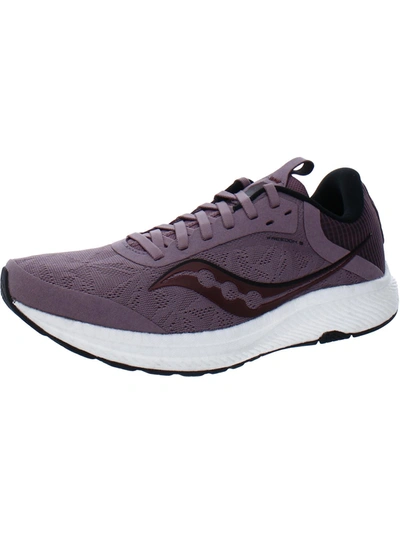 Shop Saucony Freedom 5 Womens Exercise Workout Athletic And Training Shoes In Purple