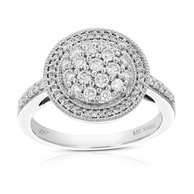 Shop Vir Jewels 5/8 Cttw Round Cut Lab Grown Diamond Engagement Ring .925 Sterling Silver Prong Set