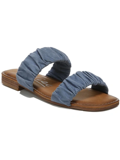 Shop Zodiac Bristol Womens Comfort Insole Slip On Slide Sandals In Multi