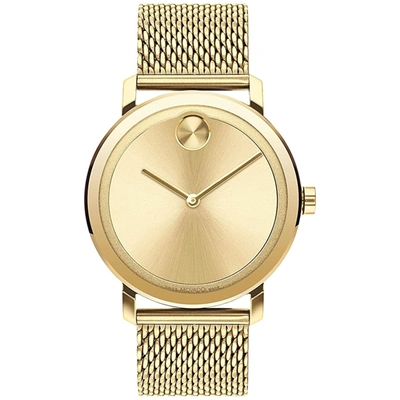 Shop Movado Men's Bold Evolution Gold Dial Watch