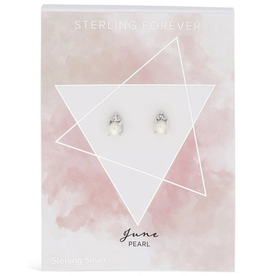 Sterling Forever Sterling Silver Birthstone Studs In Multi
