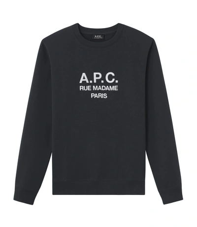 Shop Apc Tina Sweatshirt In Black