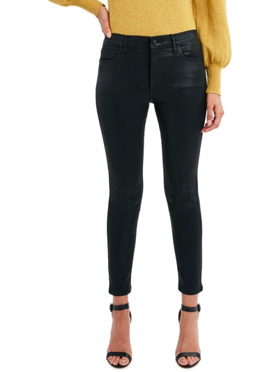 Bcbgmaxazria Split Hem Skinny Pant In Black