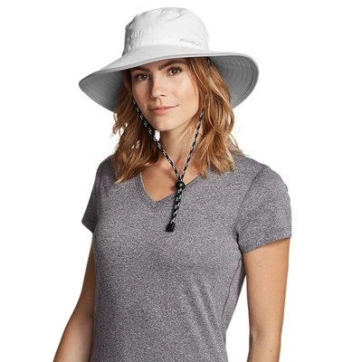 Shop Eddie Bauer Women's Exploration Upf Wide Brim Hat In Brown