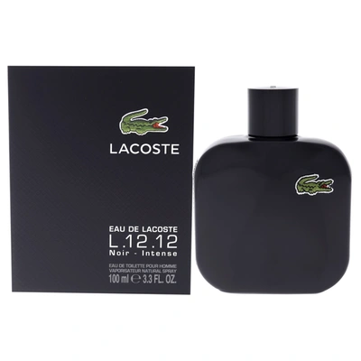 Shop Lacoste L.12.12 Noir For Men 3.3 oz Edt Spray In Purple