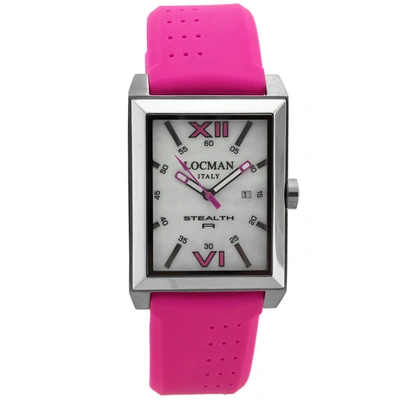 Shop Locman Men's Mop Dial Watch In Pink
