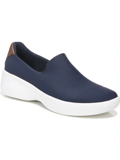 Shop Bzees Easy Going Womens Slip On Comfort Athletic And Training Shoes In Blue