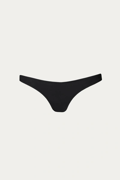 Shop Allsisters Carinae Bikini Bottom In Black