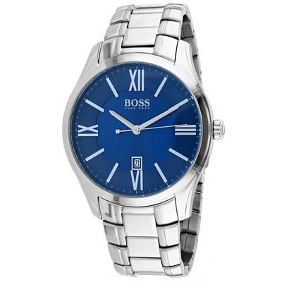 Shop Hugo Boss Men's Blue Dial Watch