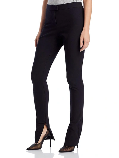 Shop Rag & Bone Rebecca Womens Scuba Mid-rise Skinny Pants In Black