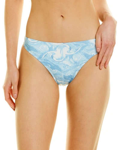 Shop Aro Swim Chell Bikini Bottom In Blue