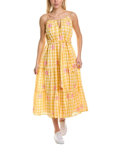 Shop Sundress Maureen Dress In Yellow