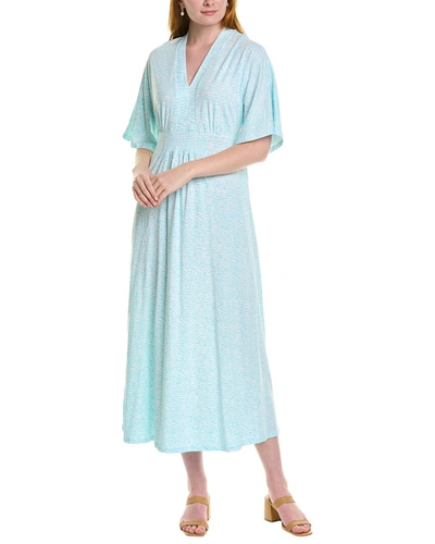 Shop Duffield Lane Lorelai Midi Dress In Blue