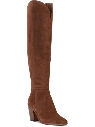Shop Jessica Simpson Ravyn Womens Suede Zipper Over-the-knee Boots In Multi