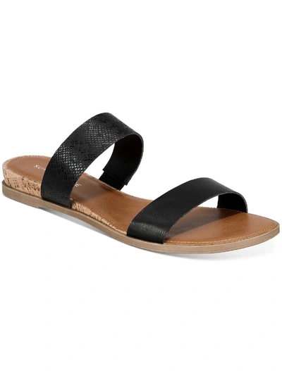 Shop Sun + Stone Easten Womens Slide Sandals In Black